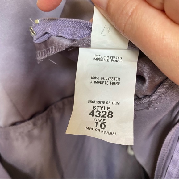 Purple Formal Dress - Picture 8 of 8